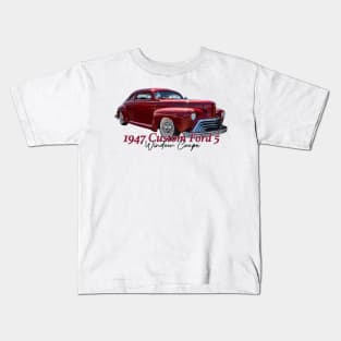 Custom 1947 Ford 5 Window Coupe Kids T-Shirt